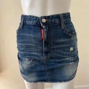 Dsquared2 jeans skirt